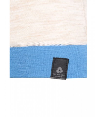 Kids Merino Colour Block Set Beige $22.50 Base Layers