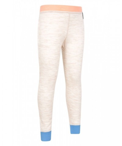 Kids Merino Colour Block Set Beige $22.50 Base Layers