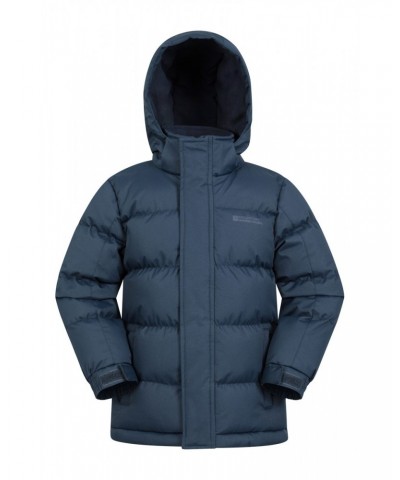 Snow II Kids Water Resistant Insulated Jacket Dark Blue $37.69 Jackets