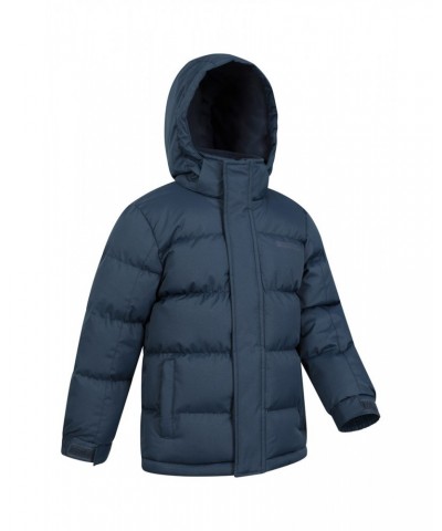 Snow II Kids Water Resistant Insulated Jacket Dark Blue $37.69 Jackets