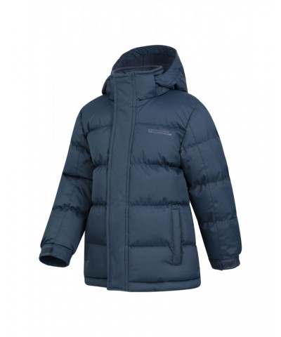 Snow II Kids Water Resistant Insulated Jacket Dark Blue $37.69 Jackets