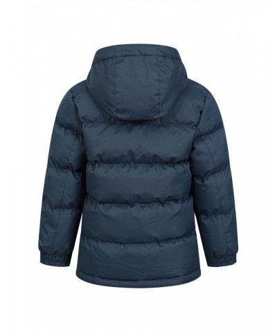 Snow II Kids Water Resistant Insulated Jacket Dark Blue $37.69 Jackets