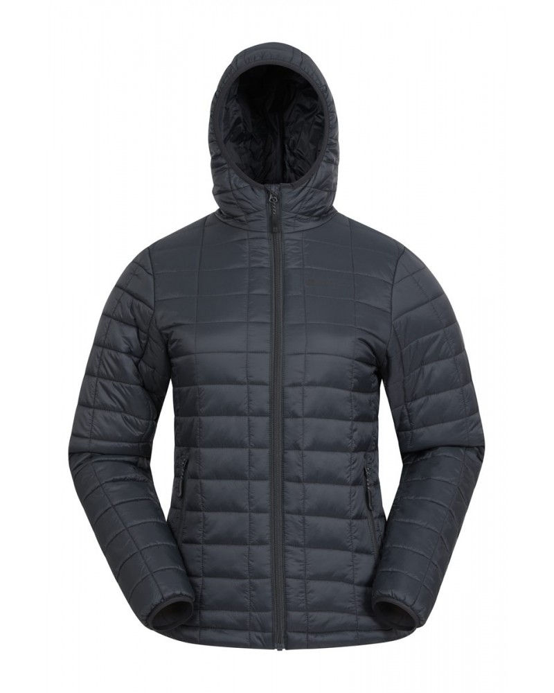 Bolt Womens Quilted Insulated Jacket Black $29.90 Jackets