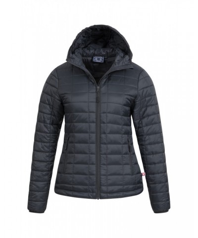 Bolt Womens Quilted Insulated Jacket Black $29.90 Jackets