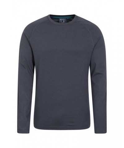 Saunter Mens Bamboo Crew Neck Top Navy $17.02 Tops