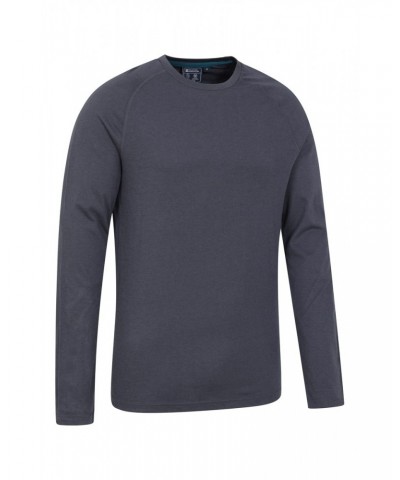 Saunter Mens Bamboo Crew Neck Top Navy $17.02 Tops