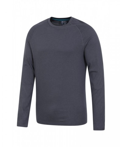 Saunter Mens Bamboo Crew Neck Top Navy $17.02 Tops