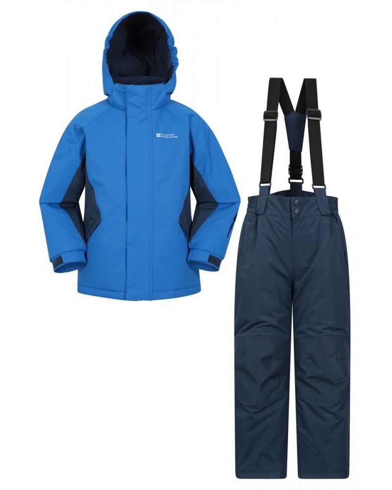 Kids Ski Jacket and Pant Set Blue $27.95 Jackets