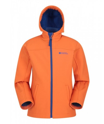 Exodus Kids Water Resistant Softshell Bright Orange $15.84 Jackets