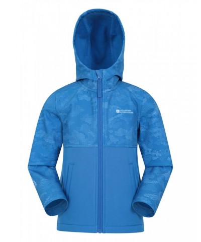 Exodus Kids Camo Print Softshell Cobalt $14.99 Softshell Jackets