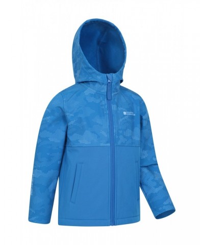 Exodus Kids Camo Print Softshell Cobalt $14.99 Softshell Jackets