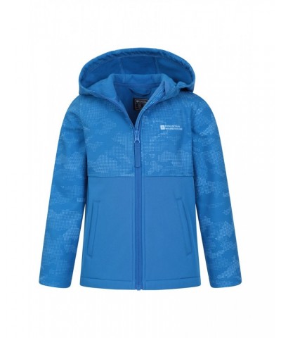 Exodus Kids Camo Print Softshell Cobalt $14.99 Softshell Jackets