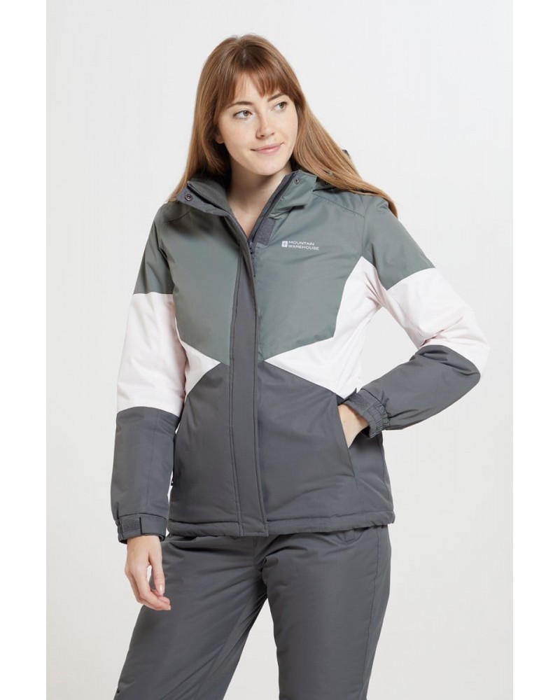 Moon II Womens Ski Jacket Khaki $24.91 Jackets