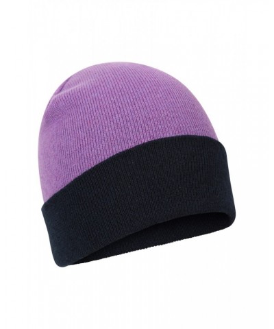 Augusta Womens Recycled Reversible Beanie Lilac $10.44 Accessories