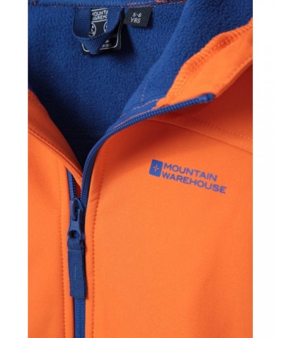 Exodus Kids Water Resistant Softshell Bright Orange $15.84 Jackets