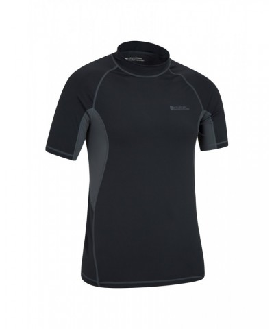 Mens UV Rash Guard Charcoal $14.24 Swimwear