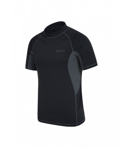 Mens UV Rash Guard Charcoal $14.24 Swimwear