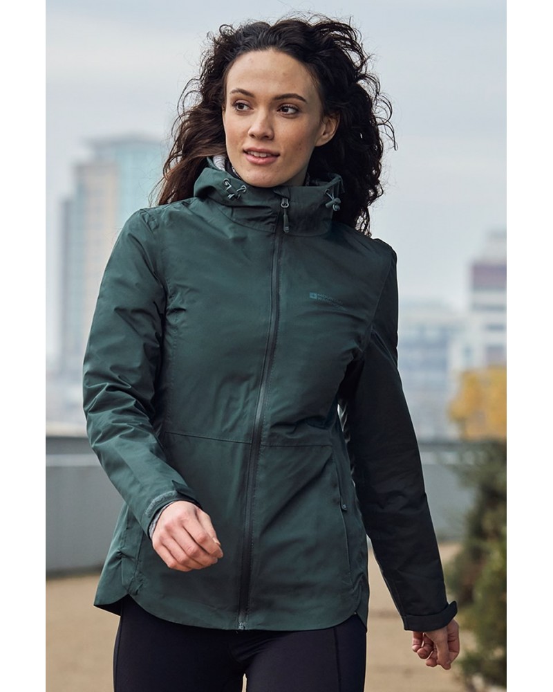 Vancouver Ultra-Lightweight Waterproof Womens Jacket Khaki $24.50 Jackets