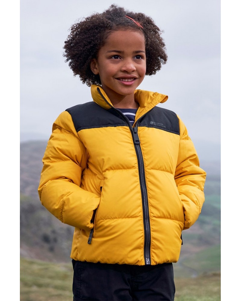 Voltage Extreme Kids RDS Down Jacket Yellow $43.99 Jackets