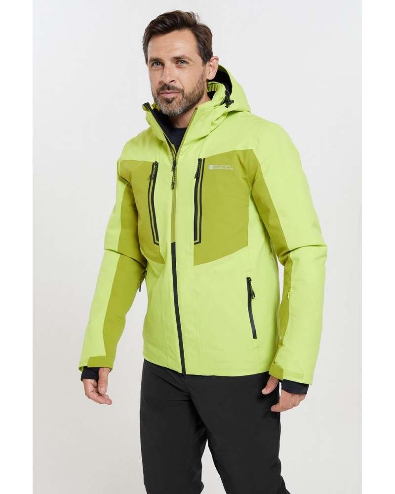 Phase Extreme Mens Waterproof Ski Jacket Green $68.80 Jackets