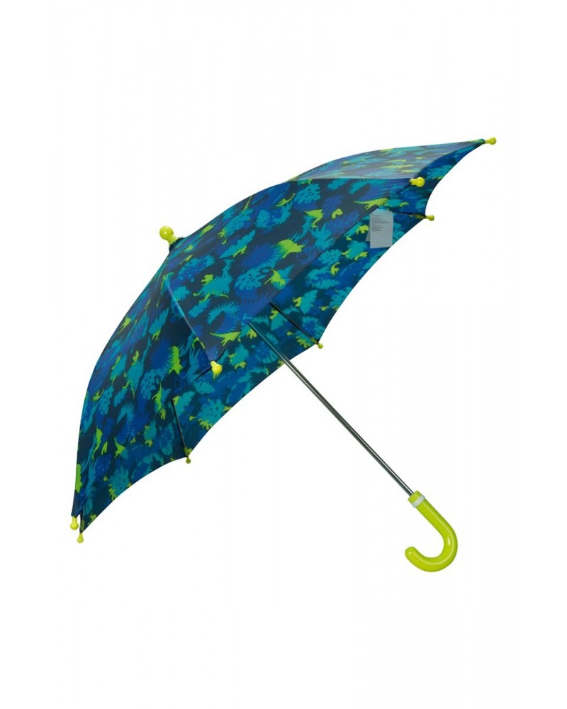 Kids Printed Umbrella Green $9.71 Accessories