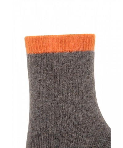 Kids Merino Wool Mid-Calf Socks Orange $12.74 Accessories