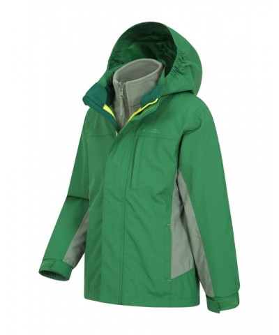 Cannonball 3 in 1 Kids Waterproof Jacket Khaki $35.09 Jackets