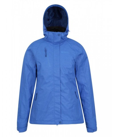 Bracken Melange Womens 3 in 1 Jacket Blue $49.00 Jackets