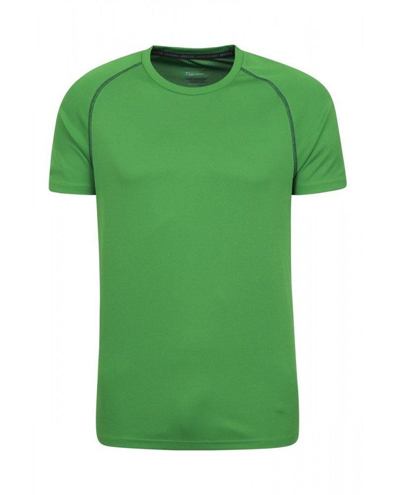 Endurance Isocool Mens Active T-Shirt Dark Green $12.74 Active