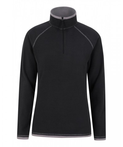 Montana Womens Half-Zip Fleece Black $15.38 Fleece