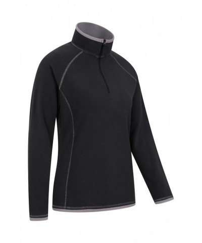 Montana Womens Half-Zip Fleece Black $15.38 Fleece