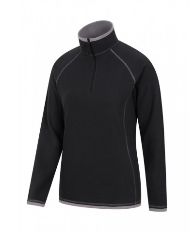 Montana Womens Half-Zip Fleece Black $15.38 Fleece