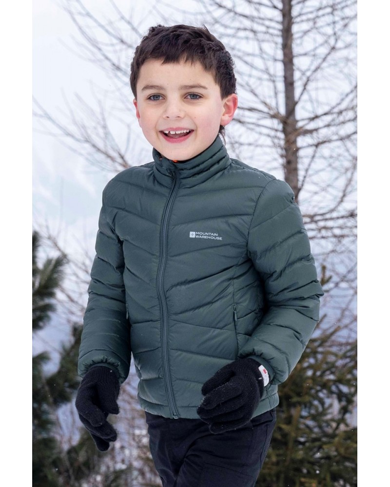 Featherweight Kids RDS Down Jacket Khaki $23.52 Jackets