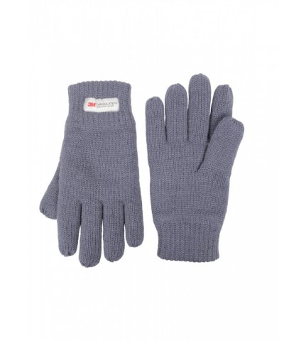 Kids Knitted Thinsulate Thermal Gloves Blue $10.79 Accessories