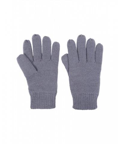 Kids Knitted Thinsulate Thermal Gloves Blue $10.79 Accessories