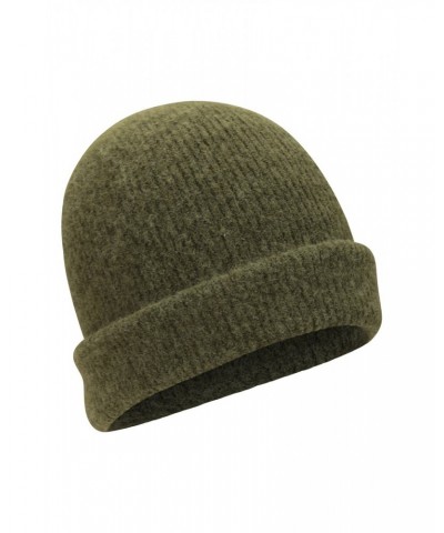 Soft Rib Mens Recycled Beanie Khaki $10.63 Accessories