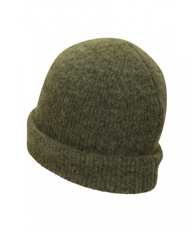 Soft Rib Mens Recycled Beanie Khaki $10.63 Accessories