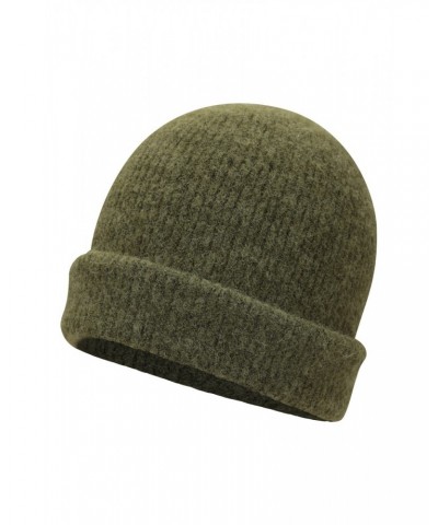 Soft Rib Mens Recycled Beanie Khaki $10.63 Accessories