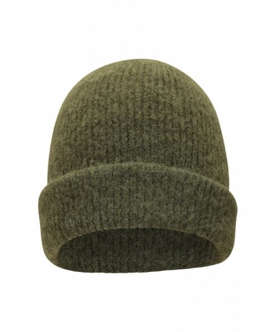 Soft Rib Mens Recycled Beanie Khaki $10.63 Accessories