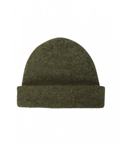 Soft Rib Mens Recycled Beanie Khaki $10.63 Accessories