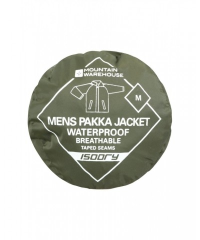 Pakka II Mens Waterproof Jacket Khaki $15.54 Jackets