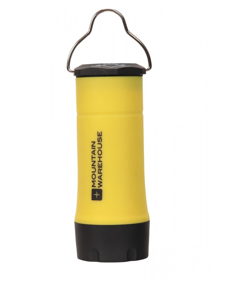 2-in-1 Rubber Flashlight Yellow $8.39 Walking Equipment