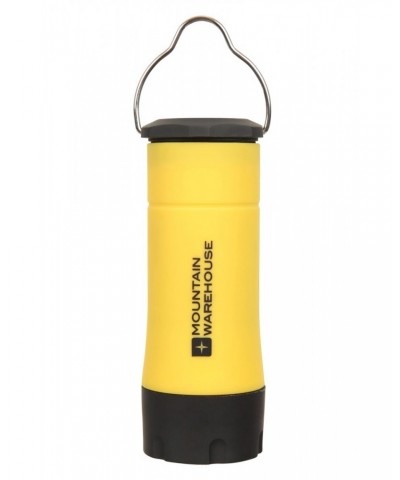 2-in-1 Rubber Flashlight Yellow $8.39 Walking Equipment