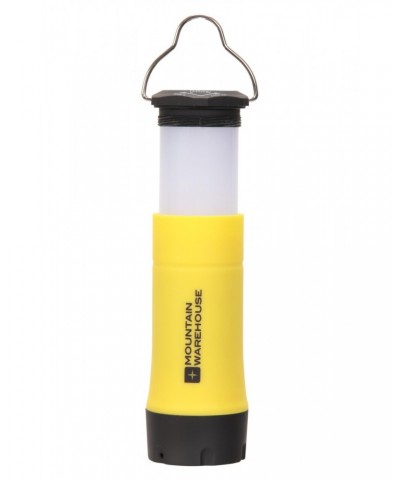 2-in-1 Rubber Flashlight Yellow $8.39 Walking Equipment