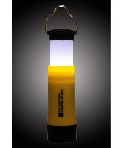 2-in-1 Rubber Flashlight Yellow $8.39 Walking Equipment