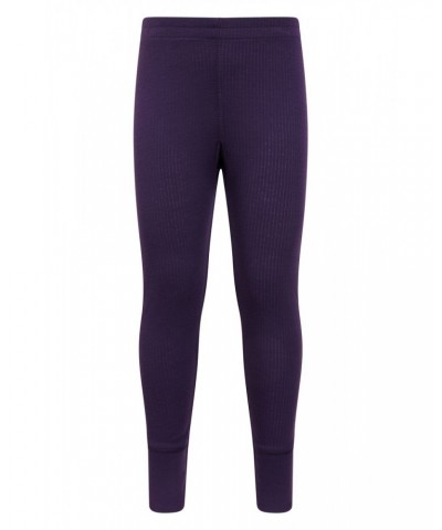 Talus Kids Base Layer Thermal Pants Dark Purple $10.19 Base Layers