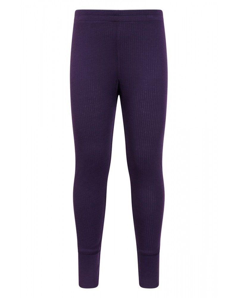 Talus Kids Base Layer Thermal Pants Dark Purple $10.19 Base Layers