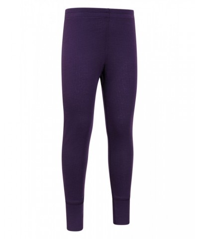 Talus Kids Base Layer Thermal Pants Dark Purple $10.19 Base Layers