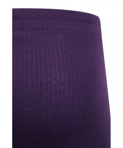 Talus Kids Base Layer Thermal Pants Dark Purple $10.19 Base Layers