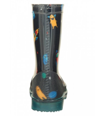 Splash Junior Flashing Lights Rain Boots Cobalt $12.99 Footwear